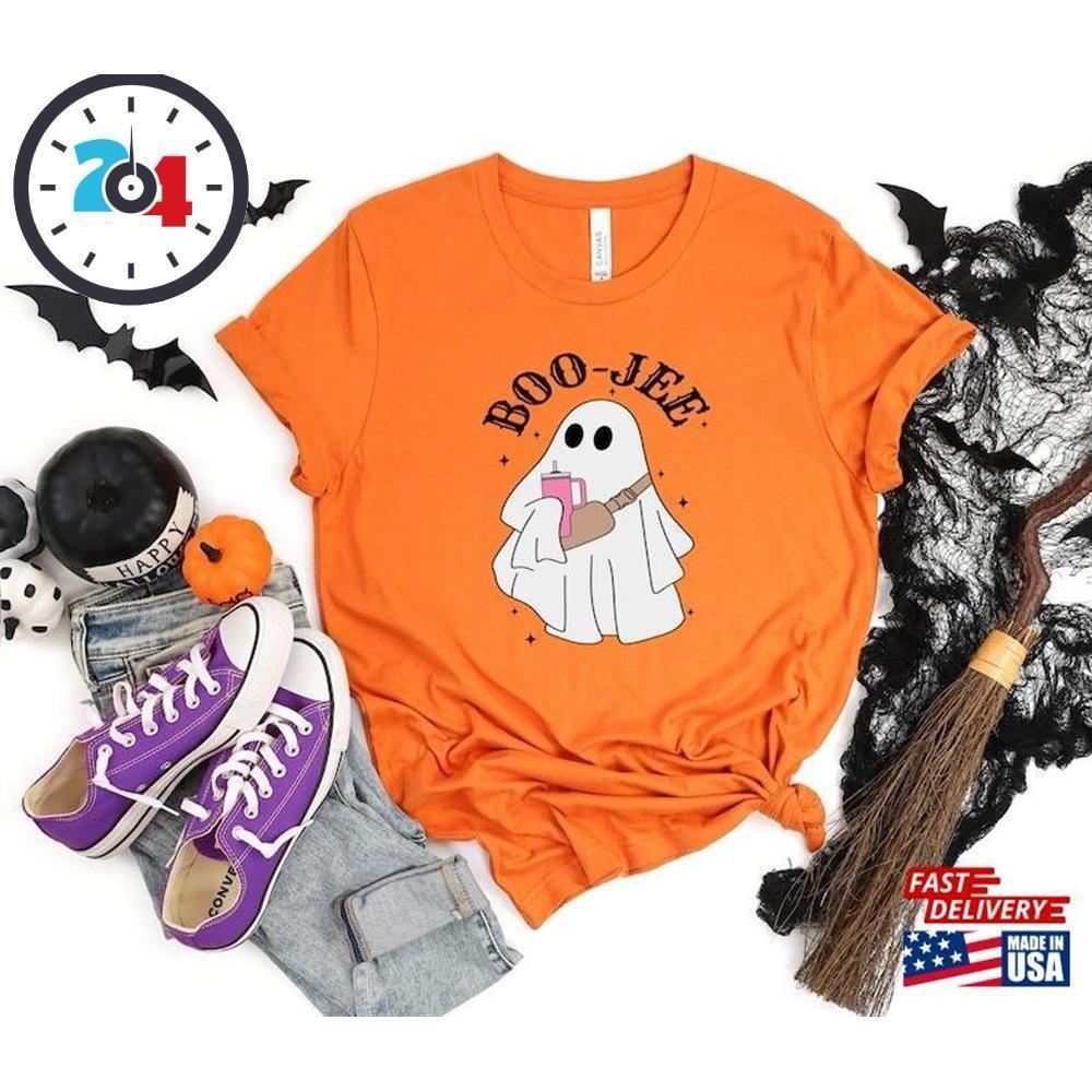 Halloween Ghost Boo Jee Shirt Spooky